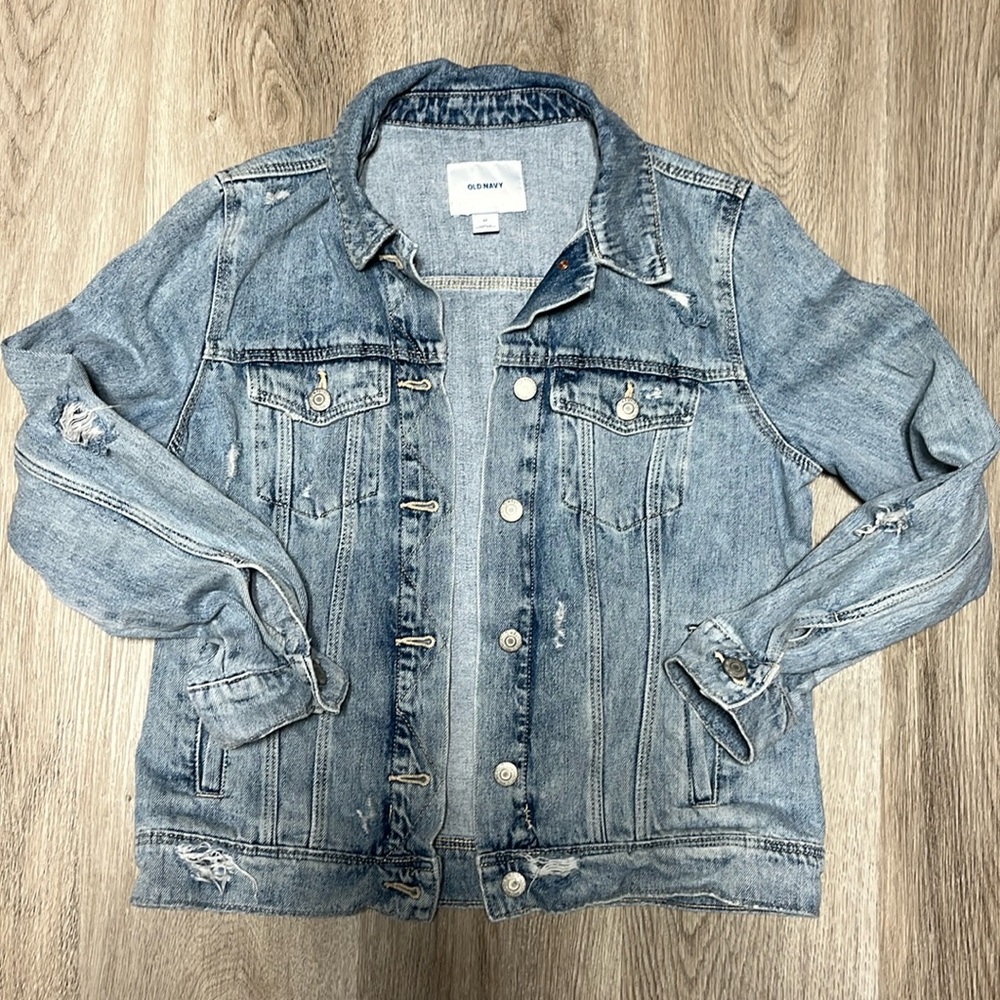 Destructed Jean Jacket